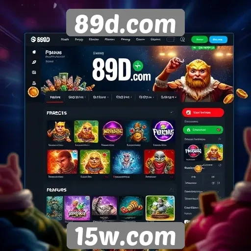 Avaliação da interface do usuário em 89d.com